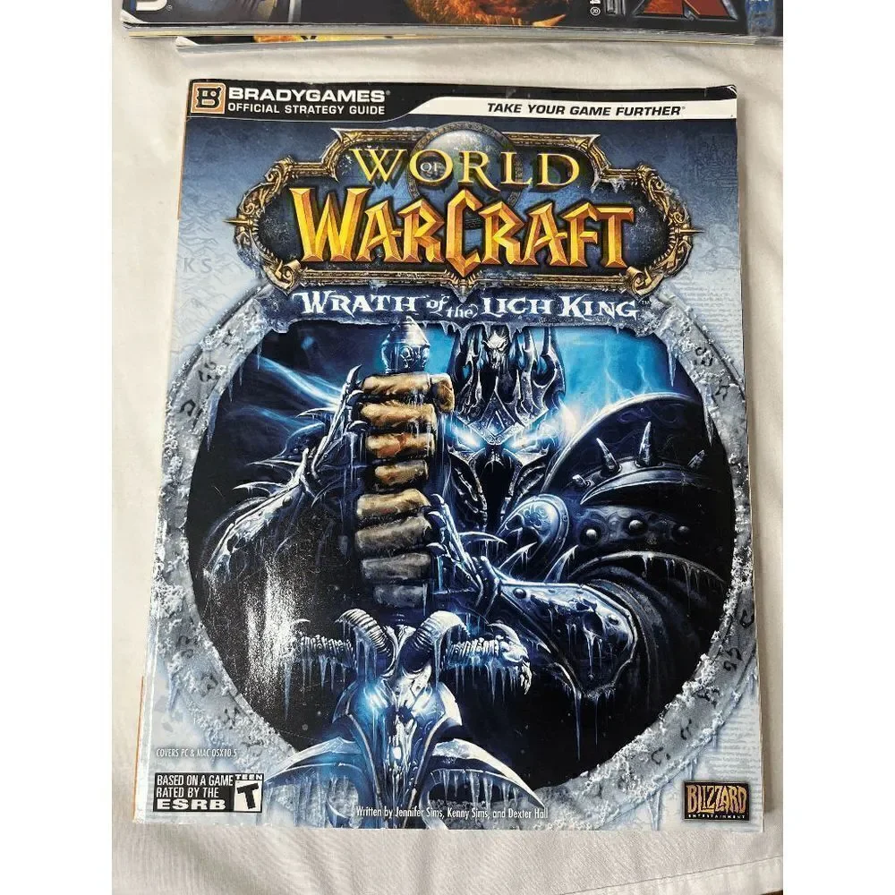 WORLD OF WARCRAFT Wrath of the Lich King Strategy Guide Brady Games 2008